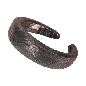 Female Bezel Silk Padded Headband