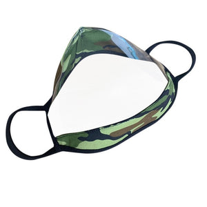 1PCS Man Face Cover Mask With Eye Shield Mask With Clear Window Transparent Reusable Mask For Outdoor Working mascarilla