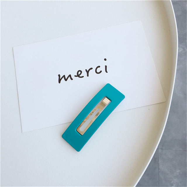 Square Hair Clip