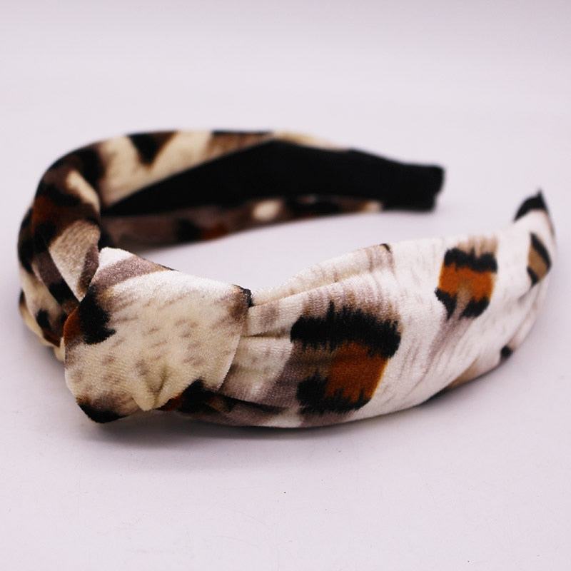 Leopard Knot Hairband