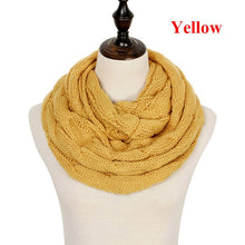Load image into Gallery viewer, Knitted Snood Scarf