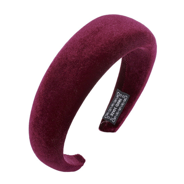 Female Bezel Silk Padded Headband