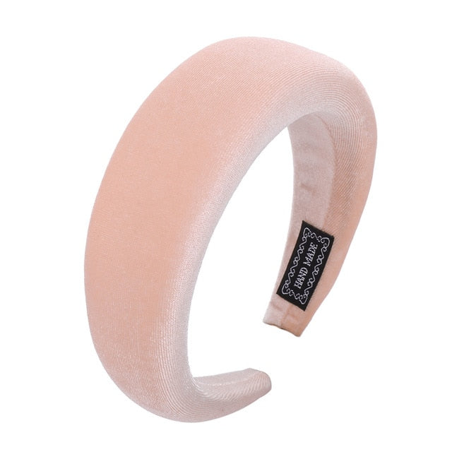 Female Bezel Silk Padded Headband