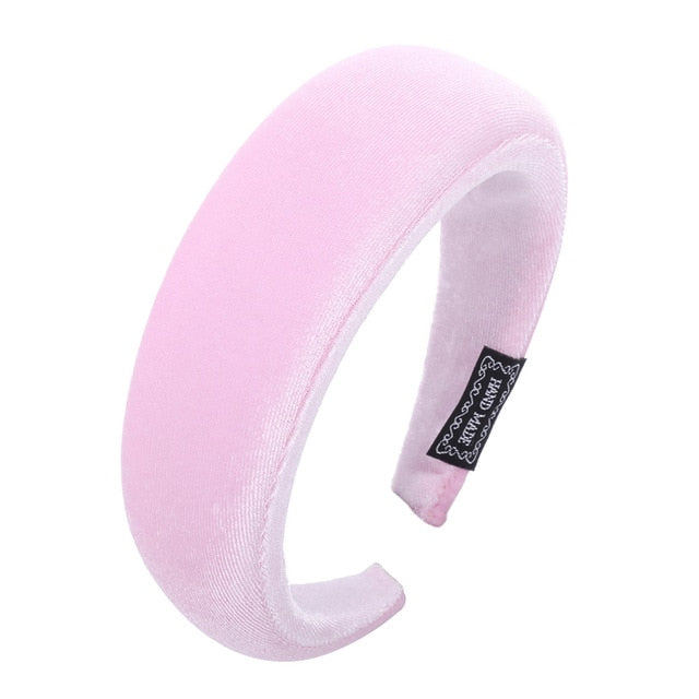 Female Bezel Silk Padded Headband