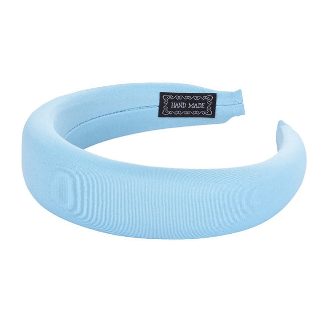 Female Bezel Silk Padded Headband