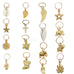 Cuffs Beads Charms Hair Accessory