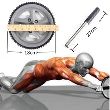 Load image into Gallery viewer, Abdominal Wheel Roller with Mat