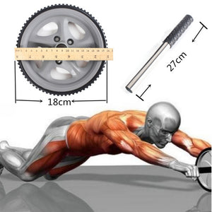 Abdominal Wheel Roller with Mat