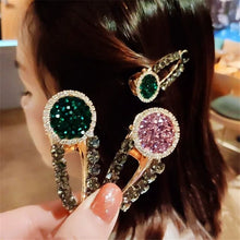 Load image into Gallery viewer, Crystal Rhinestone Hair-clip