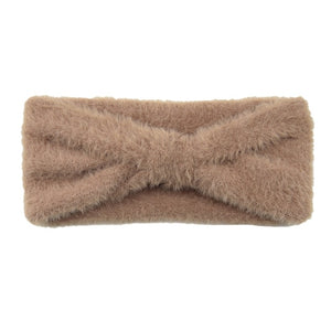 Handmade Knot Fluffy Headband