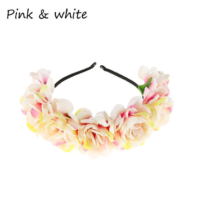 Mexican Style Flower Hairband