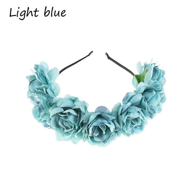 Mexican Style Flower Hairband