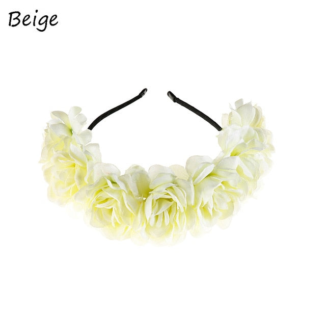 Mexican Style Flower Hairband