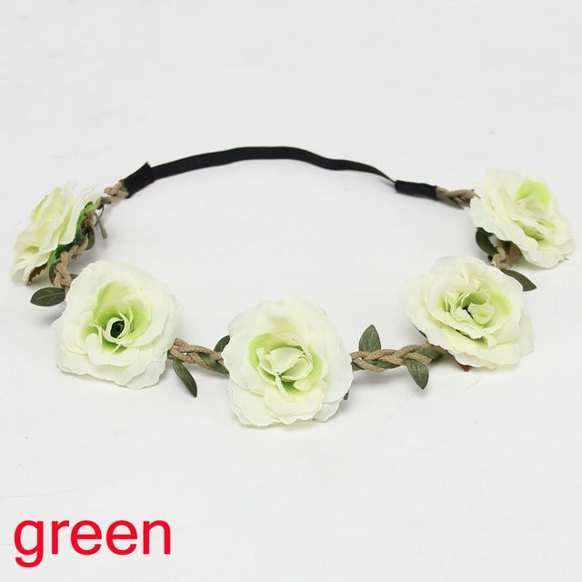 Mexican Style Flower Hairband