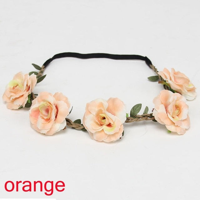 Mexican Style Flower Hairband