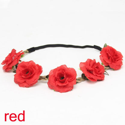 Mexican Style Flower Hairband