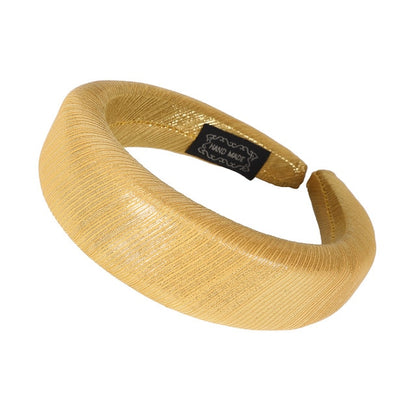 Female Bezel Silk Padded Headband