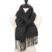 Bandage Plaid Men's Cashmere Scarf