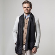Load image into Gallery viewer, New design plaid scarf for men 180x30cm Cashmere scarf Thicken winter warm scarf Scarves for dad and boyfriend gifts stock