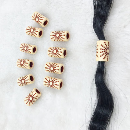 Wood Sun Hair Braid Dread