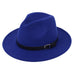 Classic British Fedora Hat Men Women Imitation Woolen Winter Felt Hats Fashion Jazz Hat Chapeau Wholesale