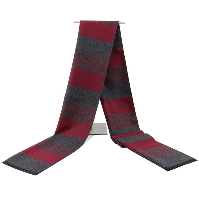 Luxury Brand Men's Winter Plaid Scarf warm women Cashmere shawls Scarves Casual Tassel Scarfs Man Business scarf pashmina