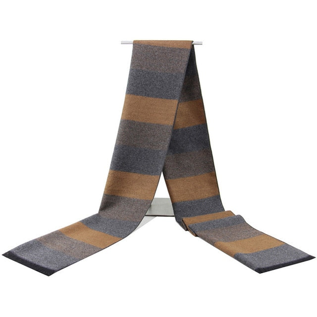 Luxury Brand Men's Winter Plaid Scarf warm women Cashmere shawls Scarves Casual Tassel Scarfs Man Business scarf pashmina