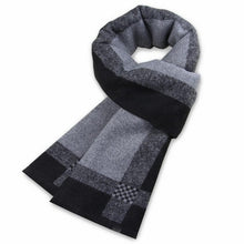 Load image into Gallery viewer, Luxury Brand Men&#39;s Winter Plaid Scarf warm women Cashmere shawls Scarves Casual Tassel Scarfs Man Business scarf pashmina