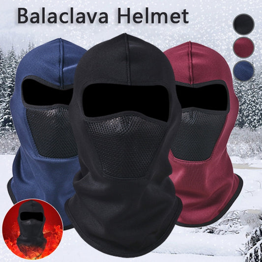 Winter Warm Hat Windbreak Thickened Outdoors Tactic  Cycling Cap Balaclava Ski Hats Breathable Full Face Cover Hats Beanies