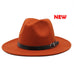 Classic British Fedora Hat Men Women Imitation Woolen Winter Felt Hats Fashion Jazz Hat Chapeau Wholesale