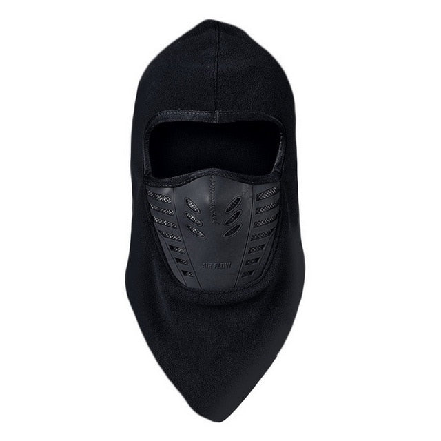 Plus Velvet Super Warm Balaclava Helmet Riding And Windproof Protective Ear Cap New Fashion Winter Men Breathable Beanies