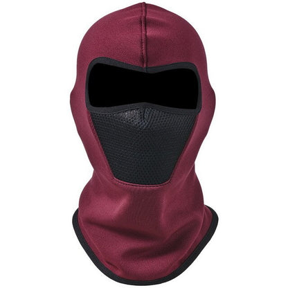 Plus Velvet Super Warm Balaclava Helmet Riding And Windproof Protective Ear Cap New Fashion Winter Men Breathable Beanies