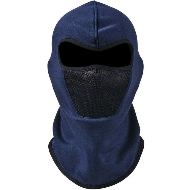 Plus Velvet Super Warm Balaclava Helmet Riding And Windproof Protective Ear Cap New Fashion Winter Men Breathable Beanies