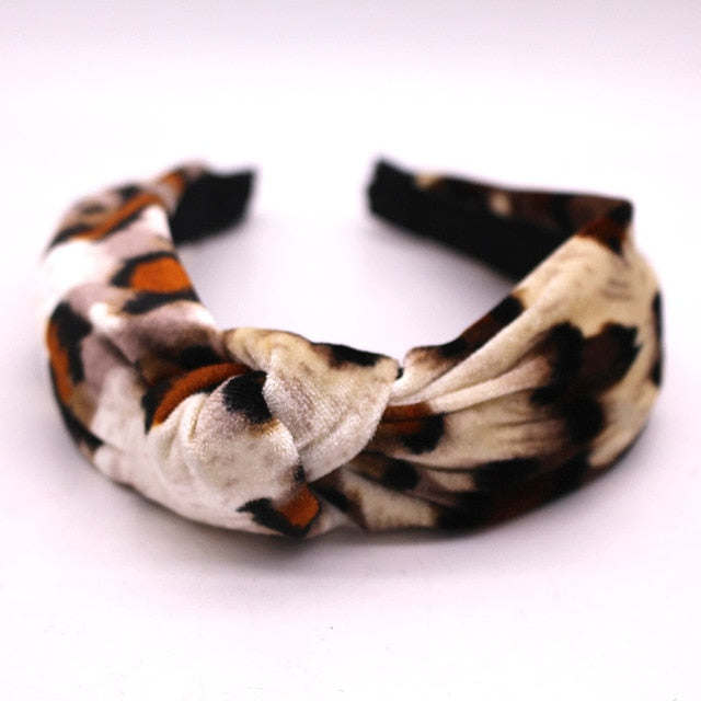 Leopard Knot Hairband