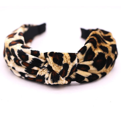 Leopard Knot Hairband