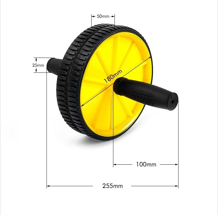 Abdominal Rubber Handle Roller