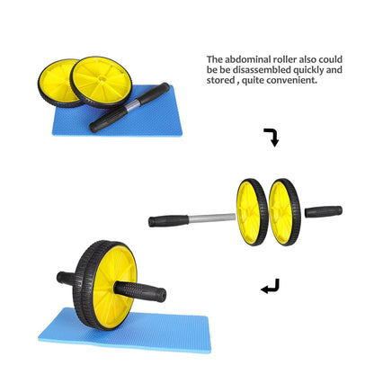 Abdominal Rubber Handle Roller