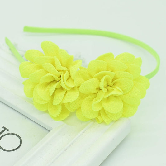 Two Flower Headband