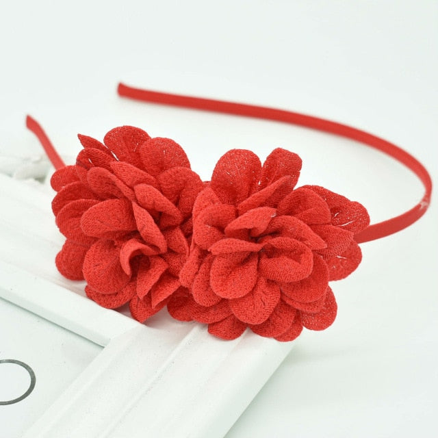 Two Flower Headband