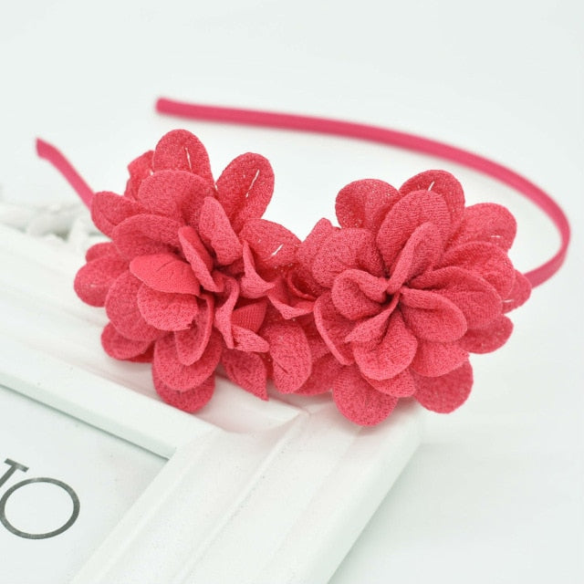 Two Flower Headband