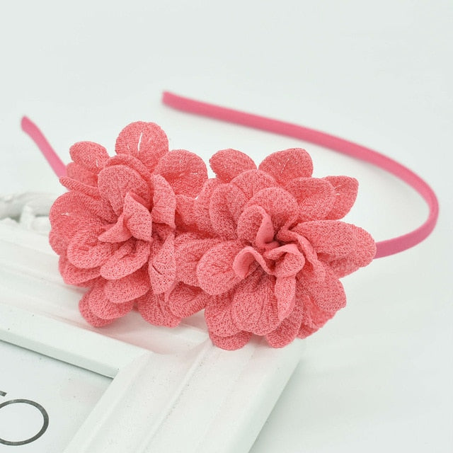 Two Flower Headband