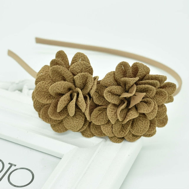 Two Flower Headband