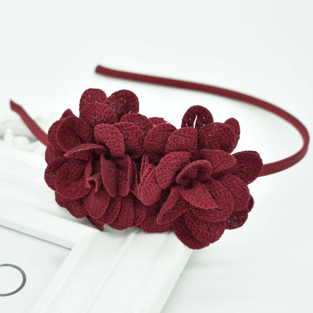 Two Flower Headband