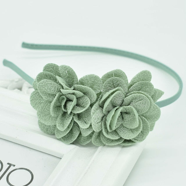 Two Flower Headband