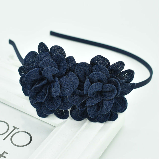 Two Flower Headband