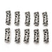 Alloy Spacer Hair Braid