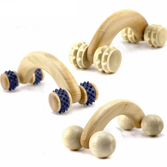 Mini Wooden Roller Massage