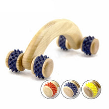 Load image into Gallery viewer, Mini Wooden Roller Massage