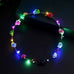 Flower Headband With LED Light